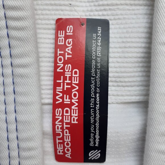 Sanabul Gi - A2 - Jiujitsu White Top - Picture 8 of 9